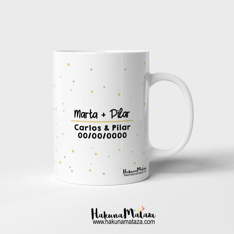Taza personalizada - Hay amigos / amigas que son el amor de tu vida Taza personalizada - Hay amigos / amigas que son el amor de tu vida