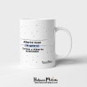 Diseño de la taza con el mensaje "Amigos/amigas que son el amor de tu vida"