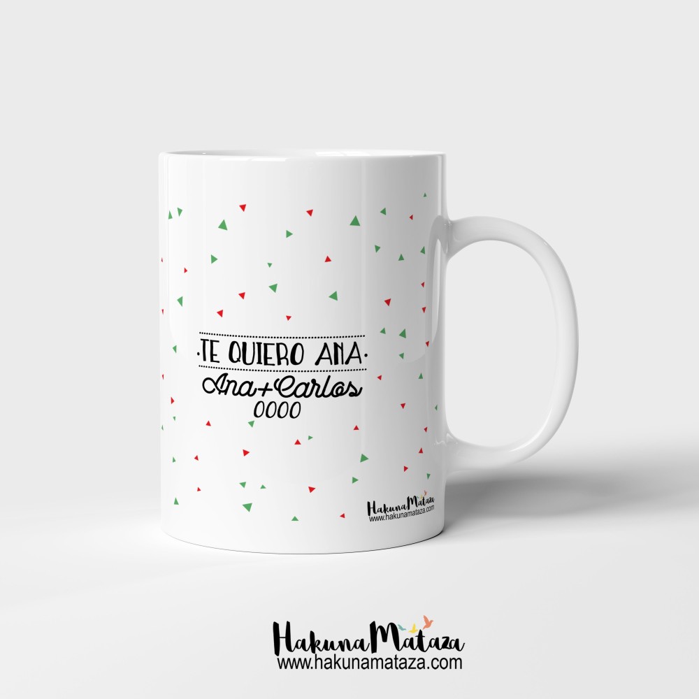 Taza personalizada Navidad - El mejor regalo: tu abrazo