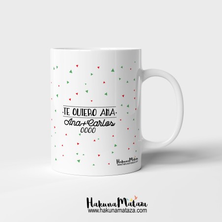 Taza personalizada Navidad - El mejor regalo: tu abrazo