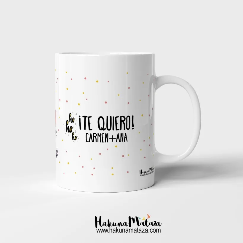 Taza personalizada Navidad - Te deseo una Navidad mágica | Hakuna Mataza 2