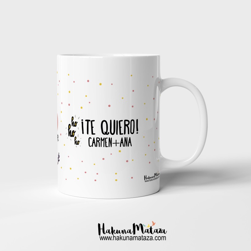 Taza personalizada Navidad - Te deseo una Navidad 2
