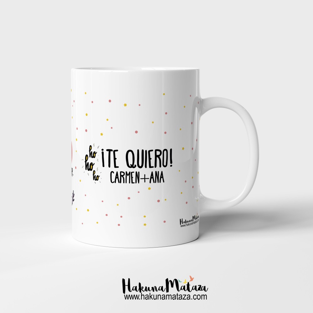 Taza personalizada Navidad - Te deseo una Navidad