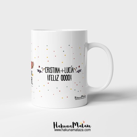 Taza personalizada Navidad - De lo bueno, lo mejor Taza personalizada Navidad - De lo bueno, lo mejor