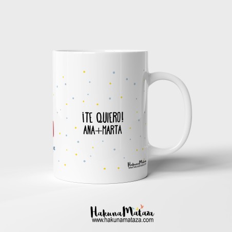 Taza personalizada Navidad - Que se cumplan todos tus sueños