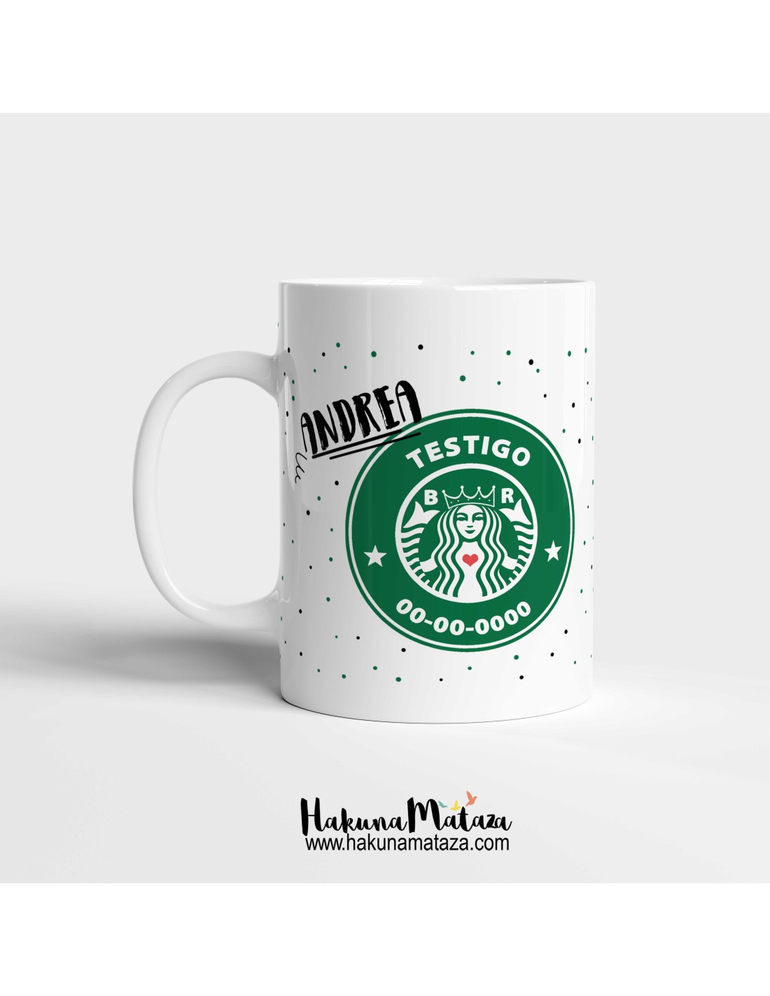 Taza personalizada - Coffee Boda Starbucks