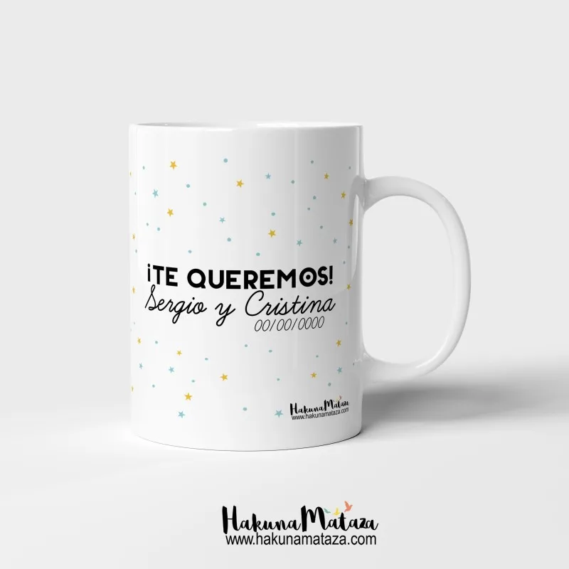 Taza personalizada - Eres el mejor del mundo entero · detalle