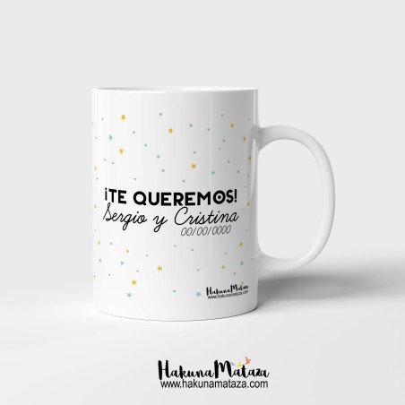 Taza personalizada - Eres el mejor del mundo entero Taza personalizada - Eres el mejor del mundo entero