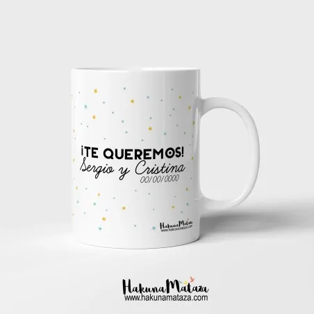 Taza personalizada - Eres el mejor del mundo entero · detalle