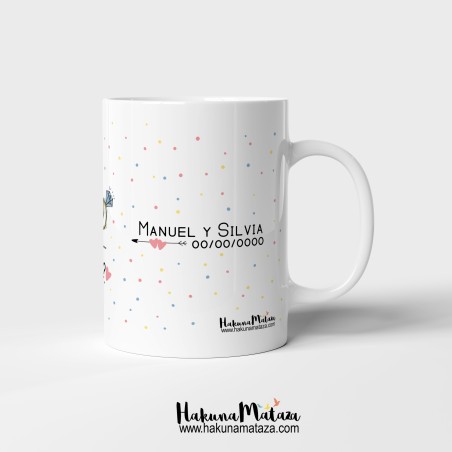 Taza personalizada - ¿Quieres ser mi testigo? Taza personalizada - ¿Quieres ser mi testigo?