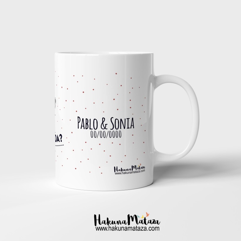 Taza personalizada - No puedo dar el si Taza personalizada - No puedo dar el si