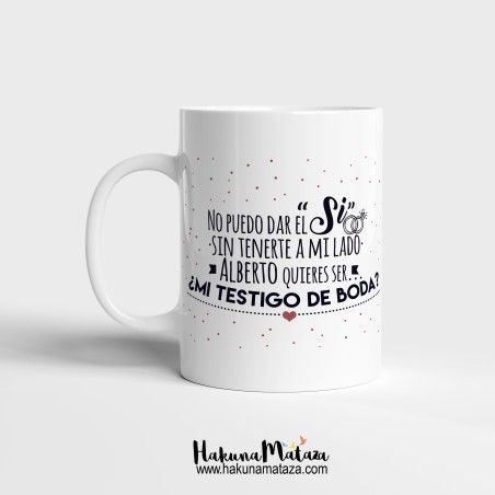 Taza personalizada - No puedo dar el si Taza personalizada - No puedo dar el si