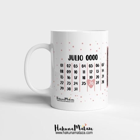 Taza personalizada con foto - Fecha especial Taza personalizada con foto - Fecha especial