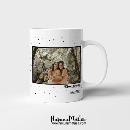 Taza personalizada con foto- Testigo Taza personalizada con foto- Testigo