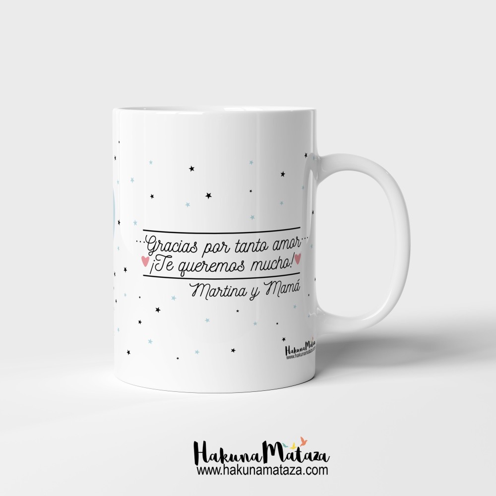 Taza personalizada - Eres lo mejor del mundo entero