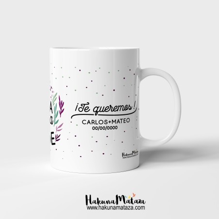 Taza personalizada - Una palabra muy corta para alguien tan grande