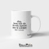 Detalle de la personalización con el nombre y la frase de agradecimiento