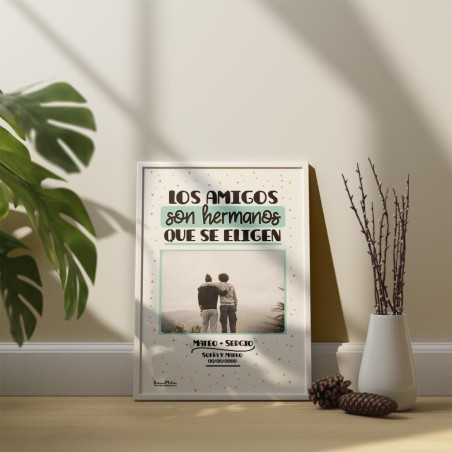 Lámina personalizada con foto - La familia que se elige Lámina personalizada con foto - La familia que se elige