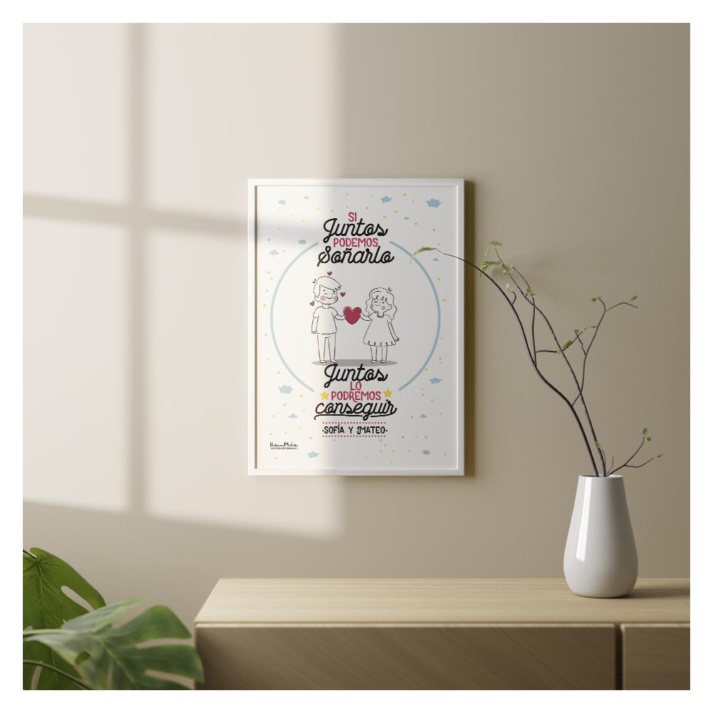 Lámina - Si juntos podemos soñarlo
