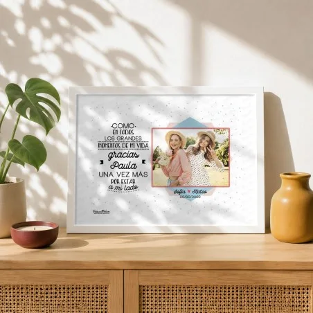 Lámina personalizada con foto - Gracias | Hakuna Mataza