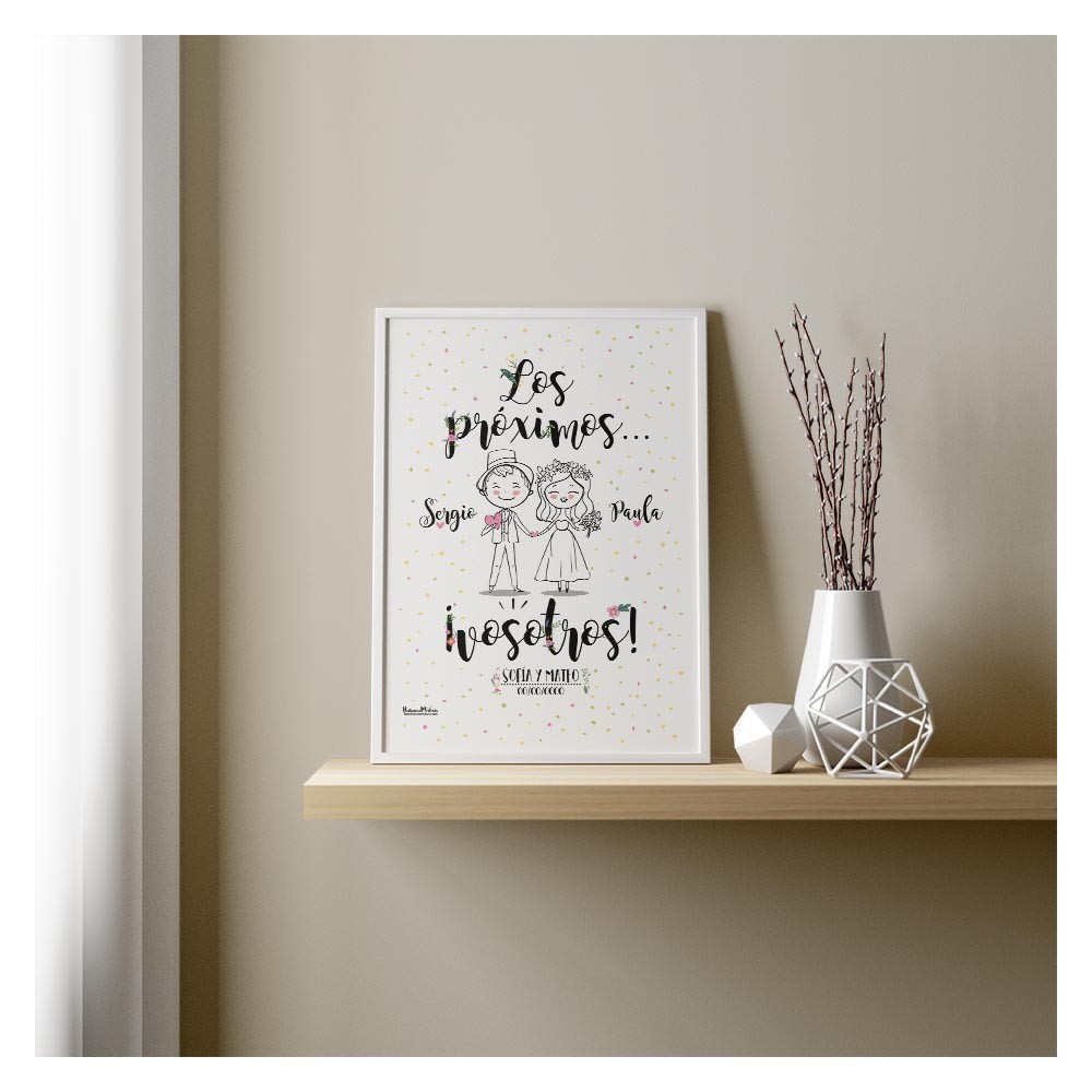 Lámina personalizada - Los próximos vosotros