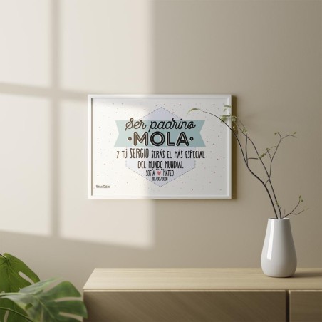 Lámina personalizada - Ser parte de tu boda mola Lámina personalizada - Ser parte de tu boda mola