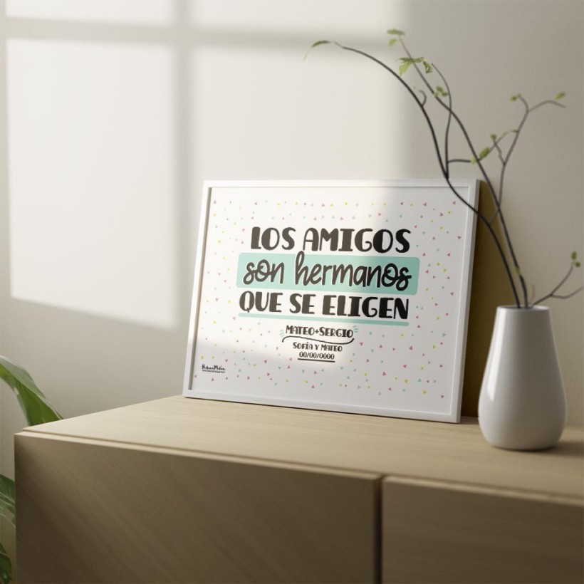 Lámina personalizada - La familia que se elige