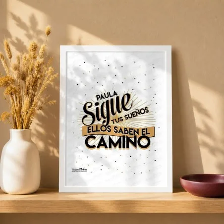 Lámina personalizada - Sigue tus sueños | Hakuna Mataza