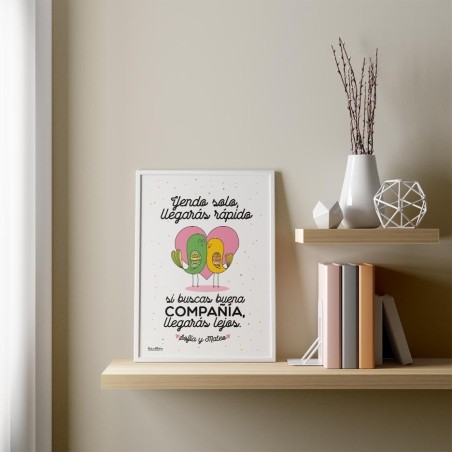 Lámina personalizada - Yendo solo Lámina personalizada - Yendo solo