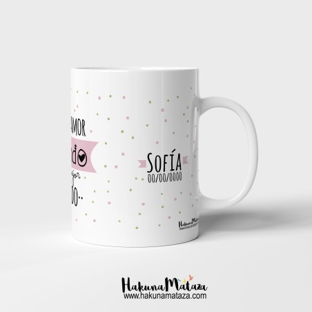 Taza personalizada - Infusión de amor profundo