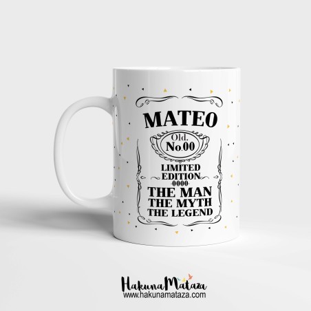 Taza personalizada - Edición limitada Jack Daniels