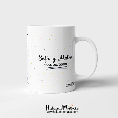 Taza personalizada - Algunas personas (azul)