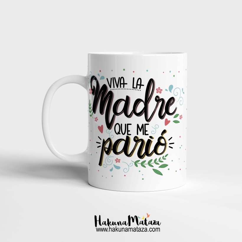 Taza personalizada - Viva la madre que me parió