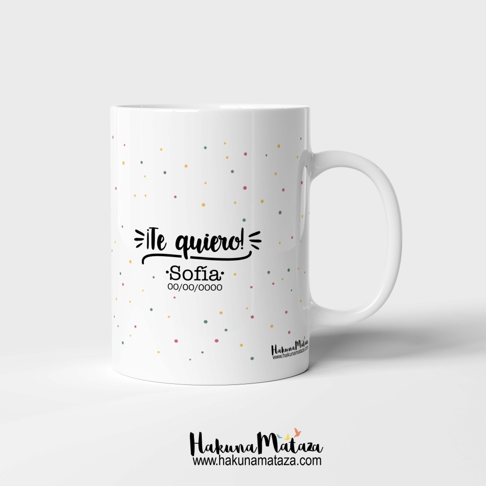 Taza personalizada - Mamá gracias por darme lo mejor