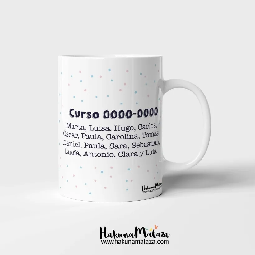 Taza personalizada - El/la profe más genial del mundo mundial | Hakuna Mataza 2
