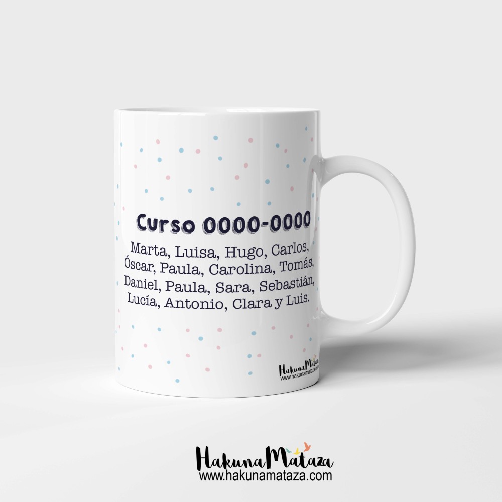 Taza personalizada - El/la profe más genial del mundo mundial