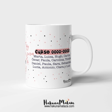 Taza personalizada - Eres una profe con mucha clase