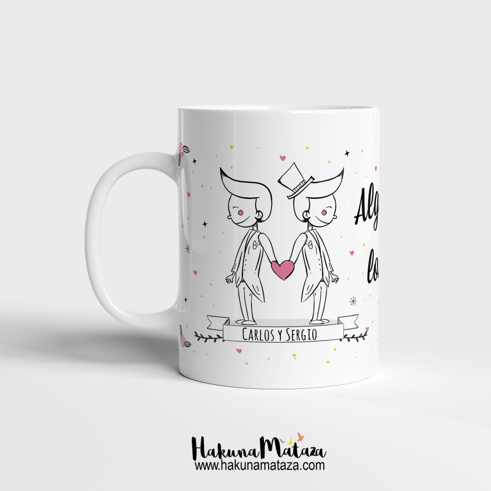 Taza "Algo nos dice que sois los siguientes".