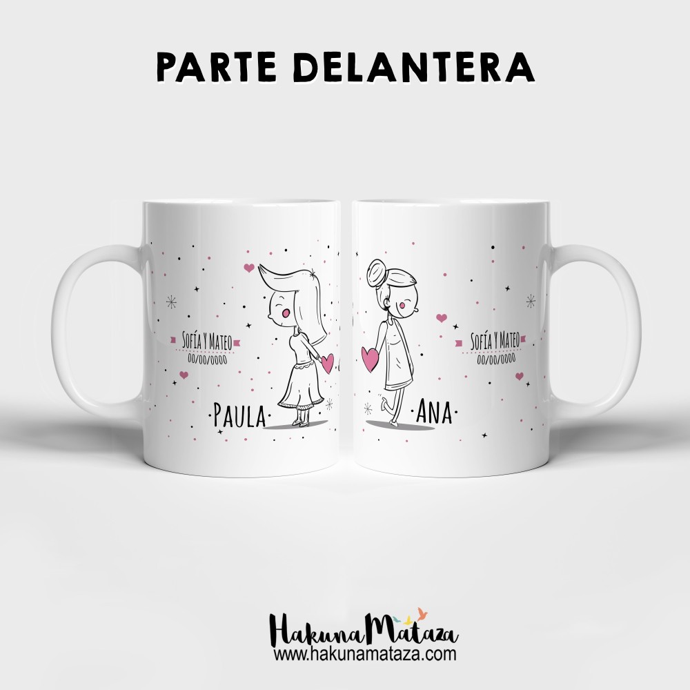 Pack de tazas "Algo nos dice que sois las siguientes"