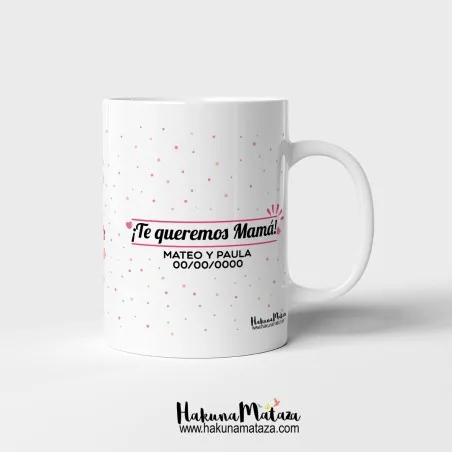 Taza personalizada - No importa que la vida parezca difícil · detalle