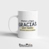 Taza personalizada - Gracias por tanto