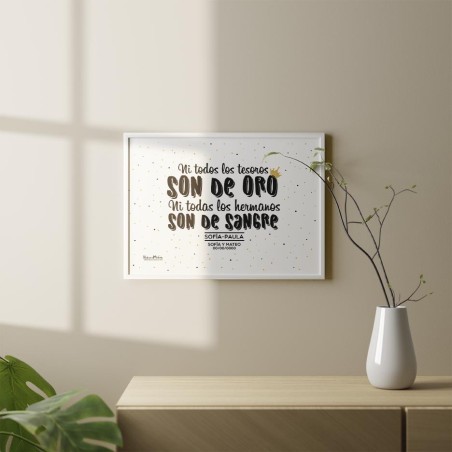 Lámina personalizada - Ni todos los tesoros Lámina personalizada - Ni todos los tesoros