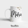 Taza personalizada - Nombre floral