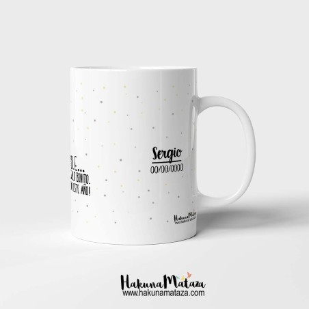 Taza personalizada Navidad - ¡Sorpresa! Soy tu amiga invisible