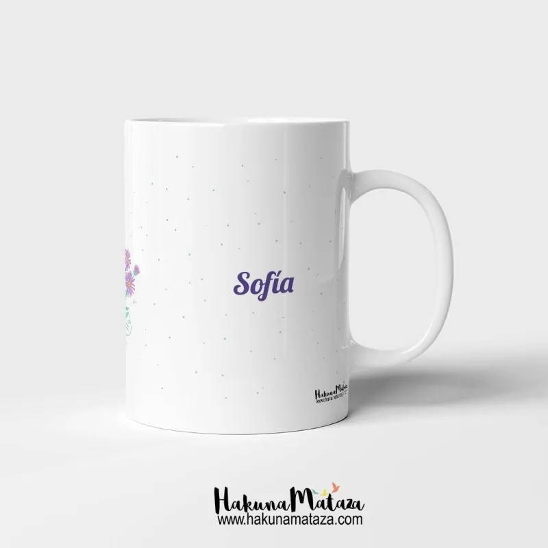 Taza personalizada - Las mujeres ya no lloran, facturan · detalle