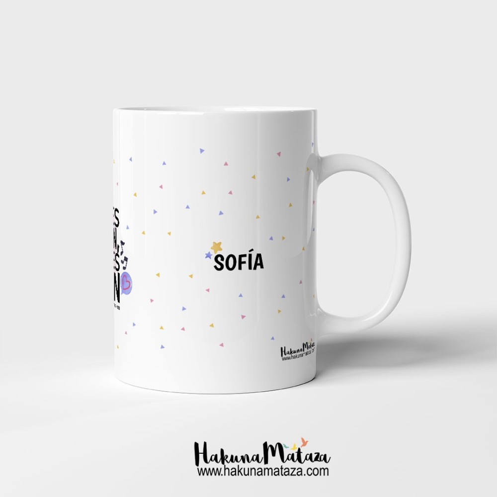 Taza personalizada - Factura con ritmo