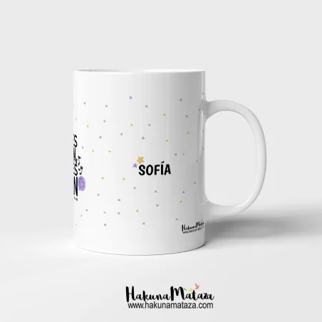 Taza personalizada - Factura con ritmo · detalle