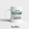 Taza personalizada - Por los momentos vividos