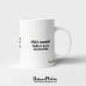 Taza personalizada - Del mundo entero eres la / el que yo más quiero