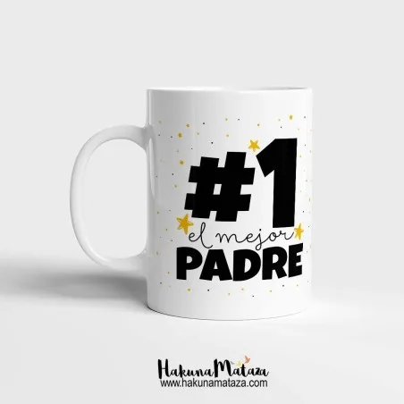 Taza personalizada - El mejor del mundo mundial | Hakuna Mataza